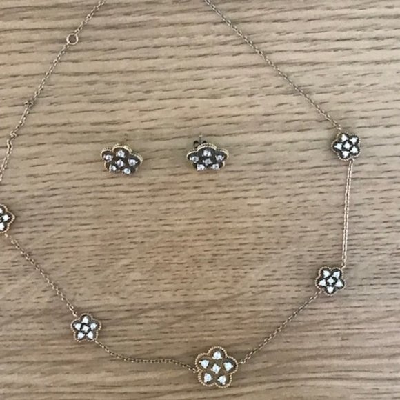 Freida Rothman Necklace and earrings set - Picture 4 of 4